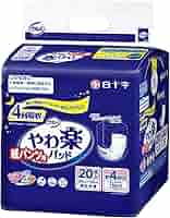 Amazon | サルバ 白十字 紙パンツ用 尿とりパッド やわ楽 4回 20
